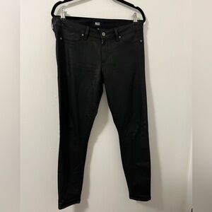 PAIGE black jean/jegging size 31